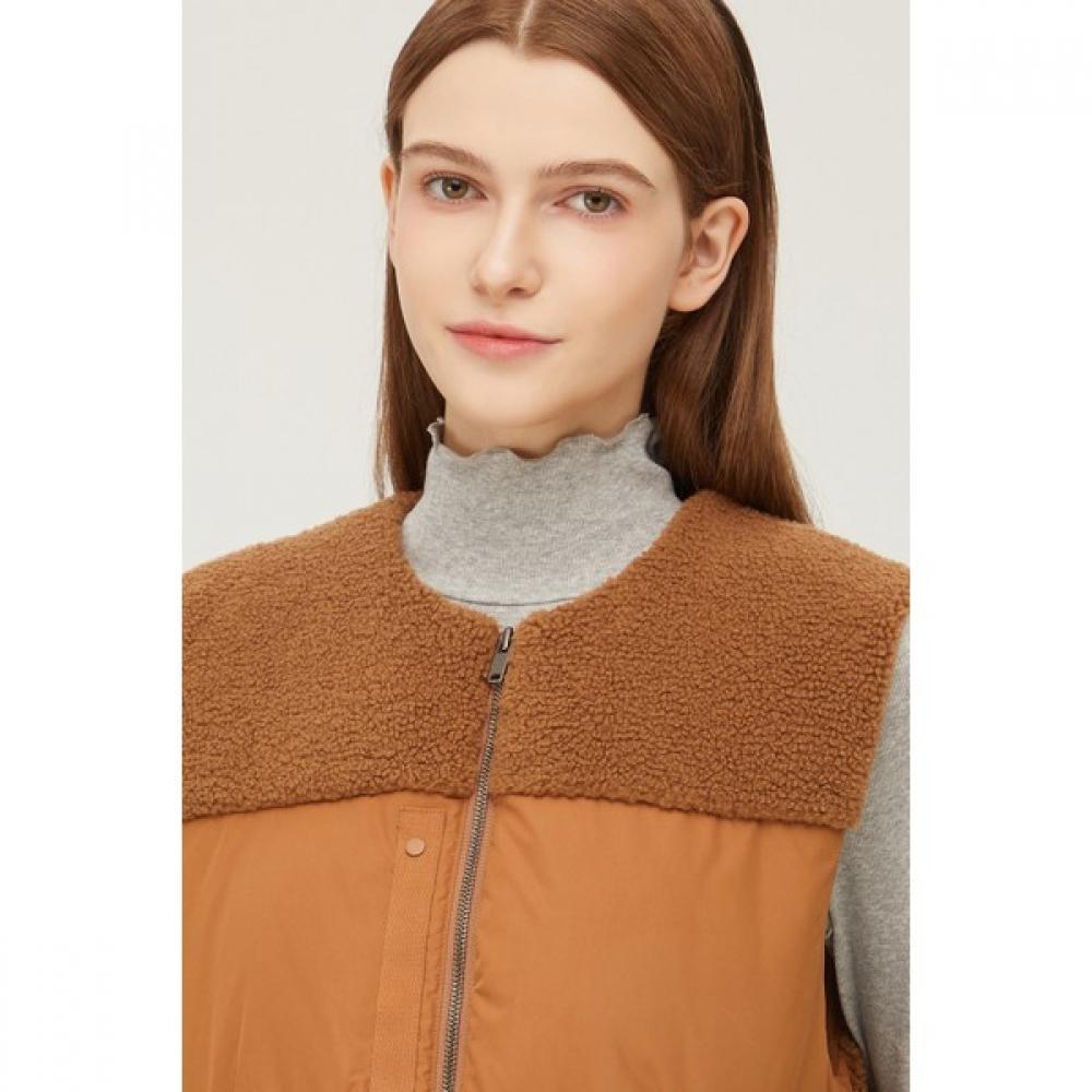 Benetton Benetton Dumble Colorblocked Long Down Vest Jumper Bapdg7361 Br