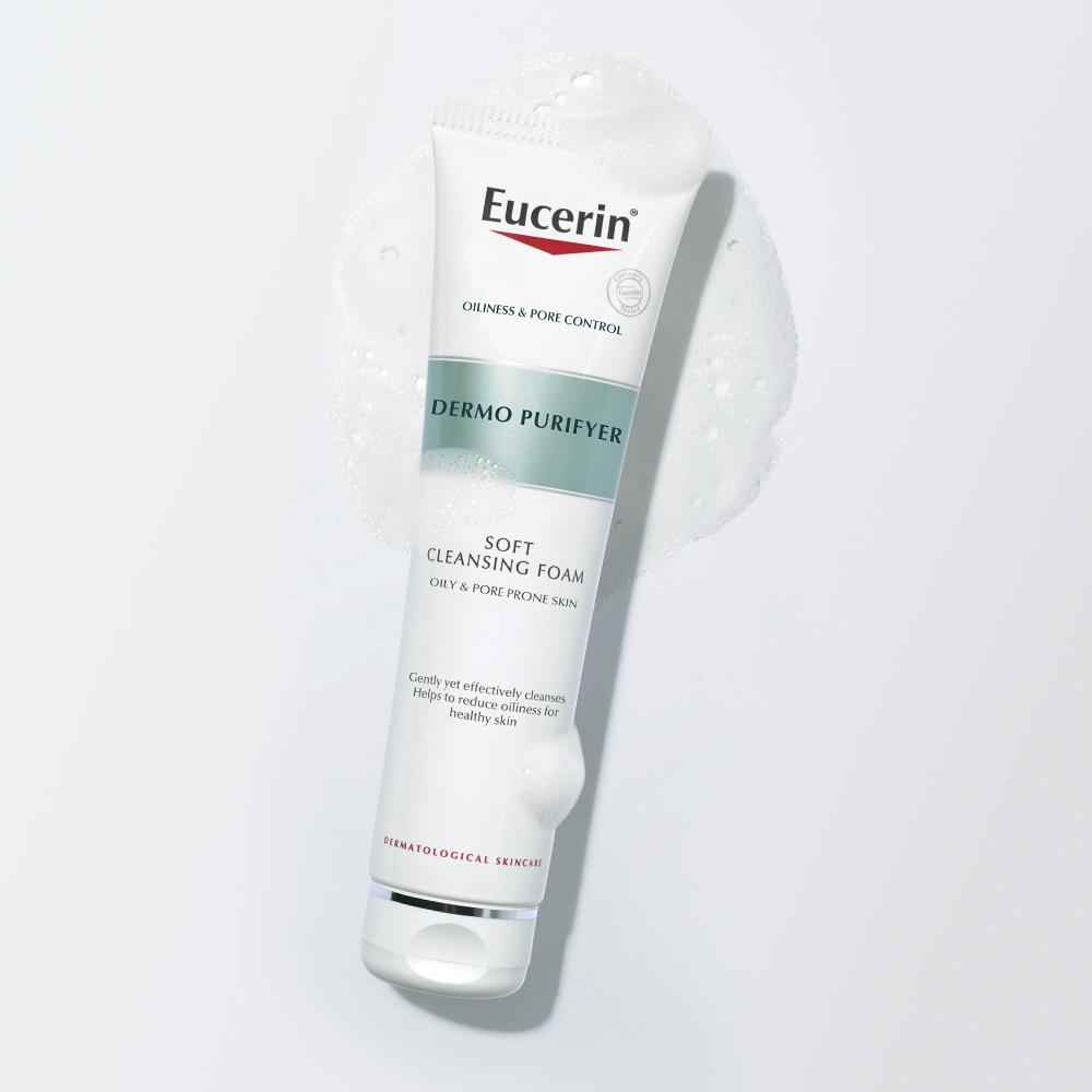 [Eucerin] Dermo Purifier Deep Cleansing Foam 150ml, 2pcs