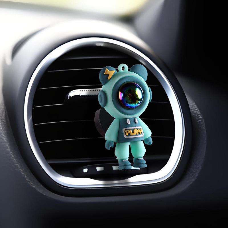 

Car Air Vent Clip Perfume - Cartoon Astronaut Bear Ornament for Car Interior Decoration Other Fragrance
