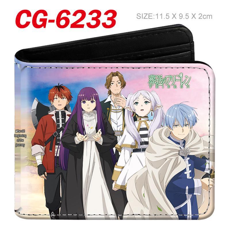 Frieren: Beyond Journey's End 3D Anime Coin Purse - Stereoscopic Embossed Cartoon Design