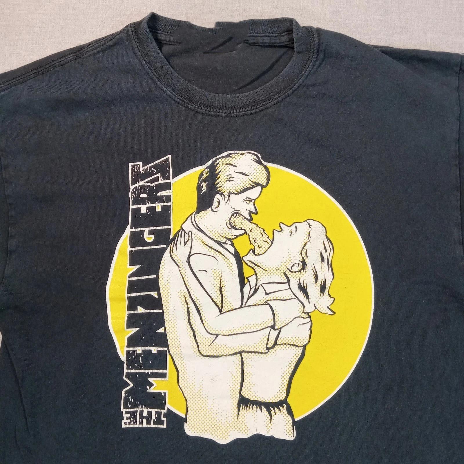 The Menzingers Punk Rock Band Shirt Black Color BL1480 S