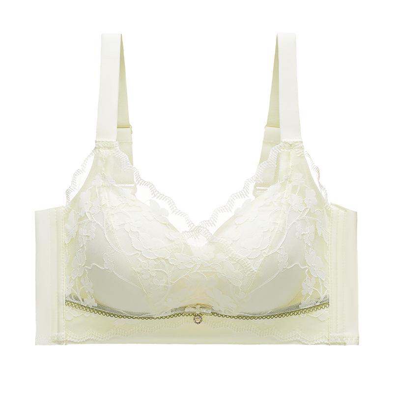 Sutiã acolchoado extra grosso de 5 cm, sem fio, anti-flacidez, levanta e sustenta, ajustável