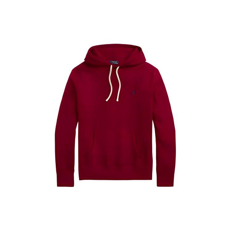 

Polo Ralph Lauren FW22 Solid Logo Embroidered Drawstring Hooded Sweatshirt Men sweatshirt MNPOKNI16822275-600 XL