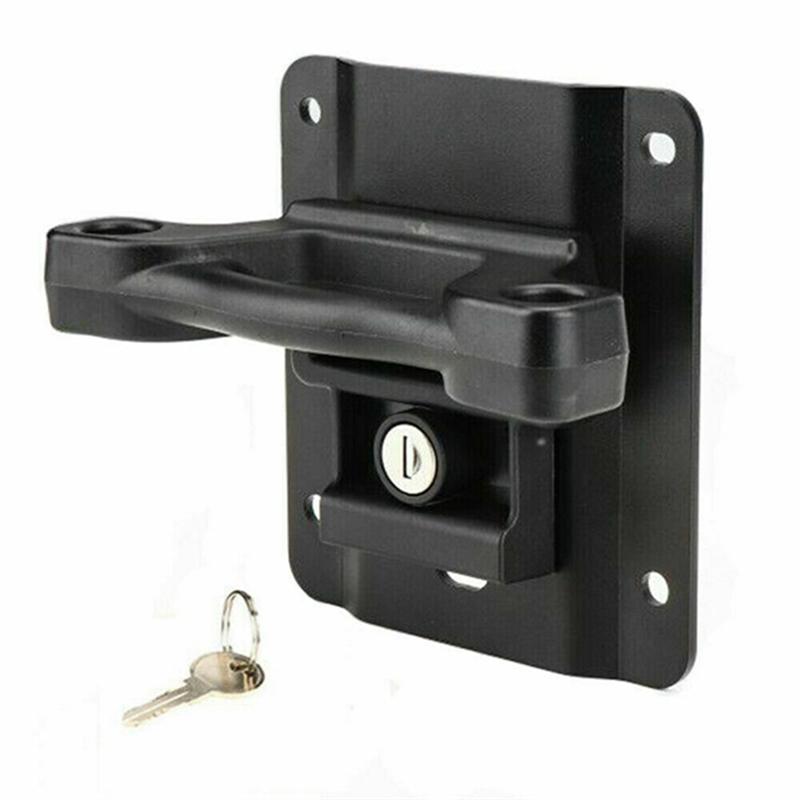 ABLZ-For Ford F150 2015- Locking Bed Tie Down Cleats Anchors+ Tie Down Plates 2 Sets FL3Z-99000A64-B