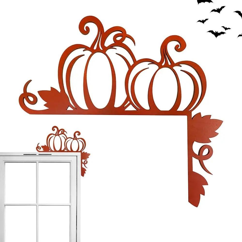 

Деревянный Тыквенный Угловой Орнамент Тыквенный Призрак Ведьма Фестиваль Призраков Наклейки На Дверь Дом Призрака