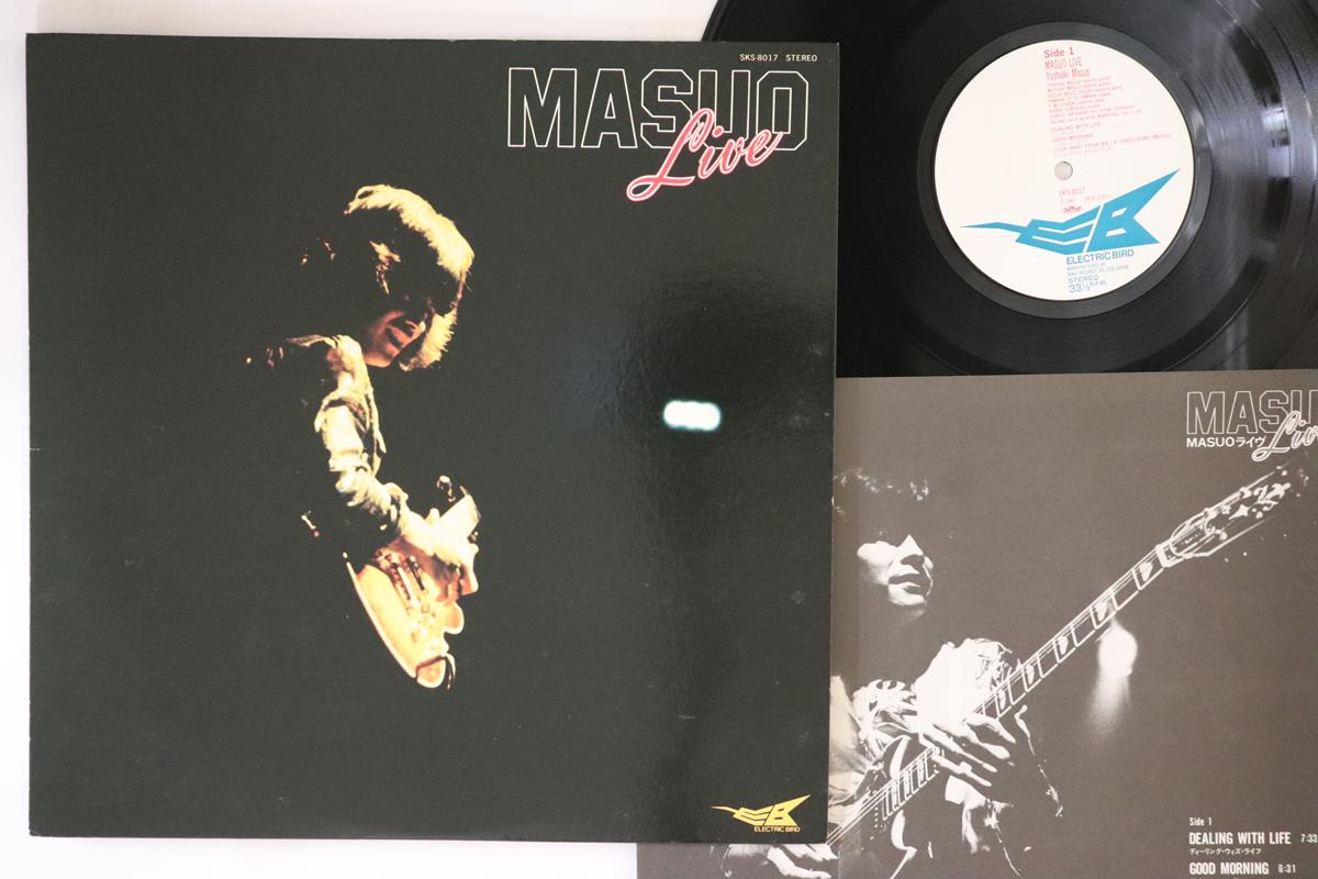 

LP Record YOSHIAKI MASUO - Masuo Live SKS8017 ELECTRIC BIRD 1980 Japan Jazz