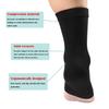 Elastic Ankle Support Brace Foot Guard Sprains Injury Wrap Bandages Strap Breathable