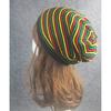 Autumn Street Knitting Beanie Hat Unisex Jamaica Stripes Baggy Hip Hop Skull Cap