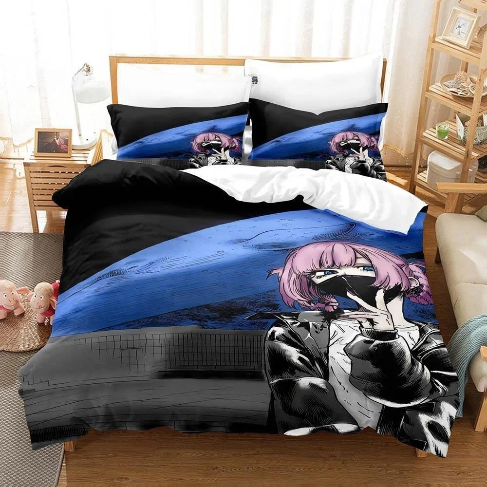 Neues 3D-Druck Anime CALL OF THE NIGHT Bettwäscheset Einzelbett Twin Full Queen King Size Bettset Erwachsene Kinder Schlafzimmer Bettdeckenbezug Sets