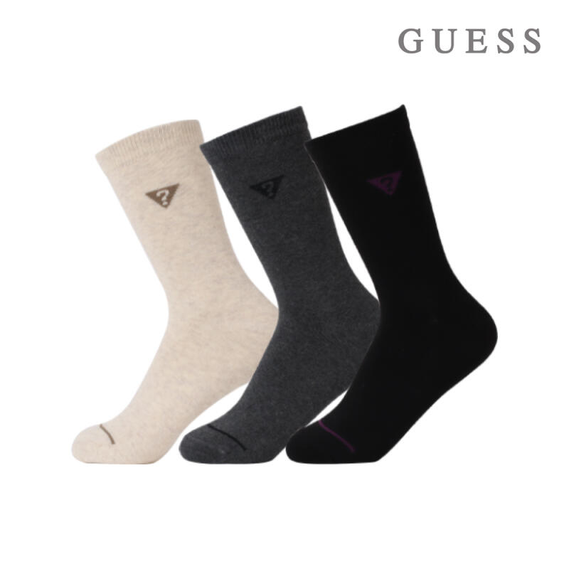Женские вязаные сапоги Guess с логотипом (3 пары) (RMZA3002)