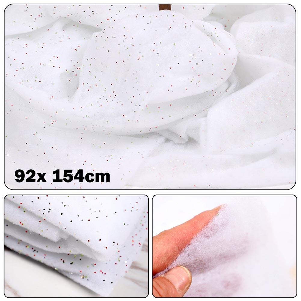 

Artificial Snow Blanket for Christmas Village Nativity Tree Scene Decoration