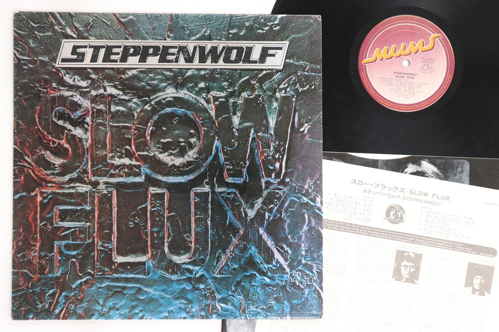 LP Record STEPPENWOLF - Slow Flux PZ33093 MUMS 1974 US Rock Used