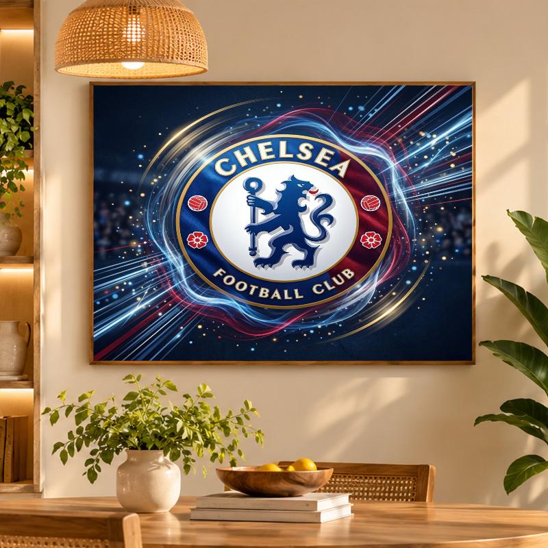 5D Diamond Painting Chelsea FC DIY Full Drill Diamond Art Kit Home Decoration