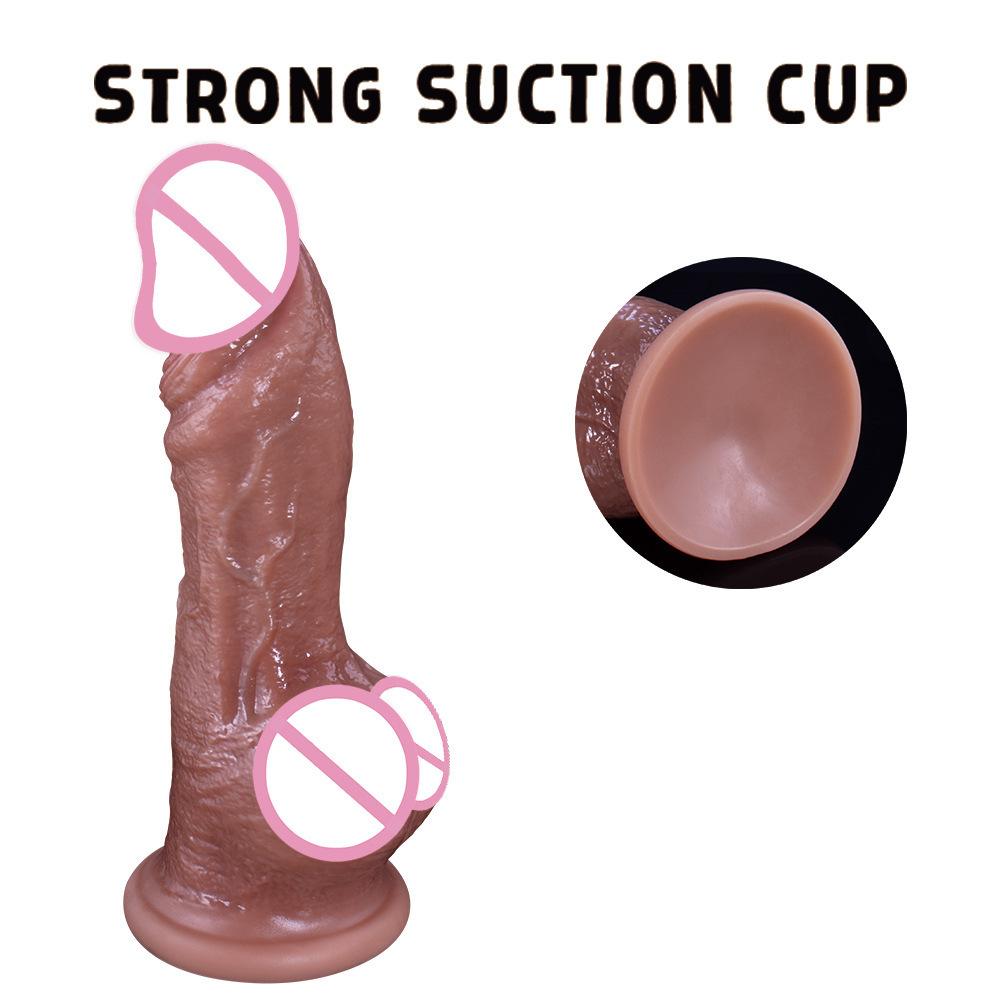 Simulated Dildo Super Large And Thick Female Masturbator Anal Plug In The Back Of The Anus  Adult Sex Toy