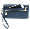 Popular Long Large Fits a Smartphone [J's select] Women's Wallet, Capacity, (Navy)