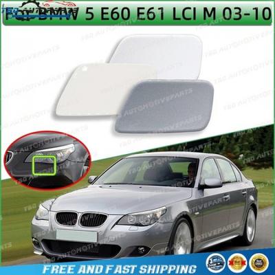 Front Headlight Washer Nozzle Cover Cap For BMW 5 Series E61 M Sport 2005-2010