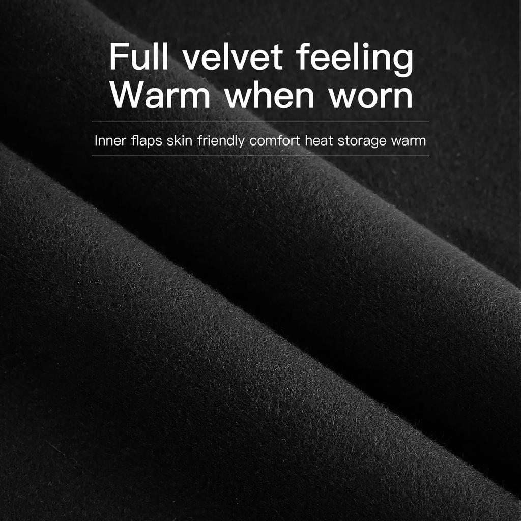 Sports Outdoor Running Men's Winter Warm Knitted Touchscreen Cycling Gloves Women's Autumn/Winter Thin Edition with Velvet