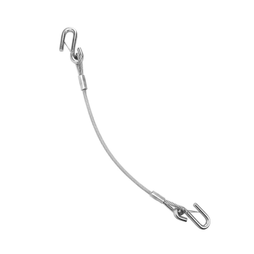 70cm Trailer Safety Chain Large Load Capacity Rugged Reliable Portable Towing Wire Ropes for Trailer RV