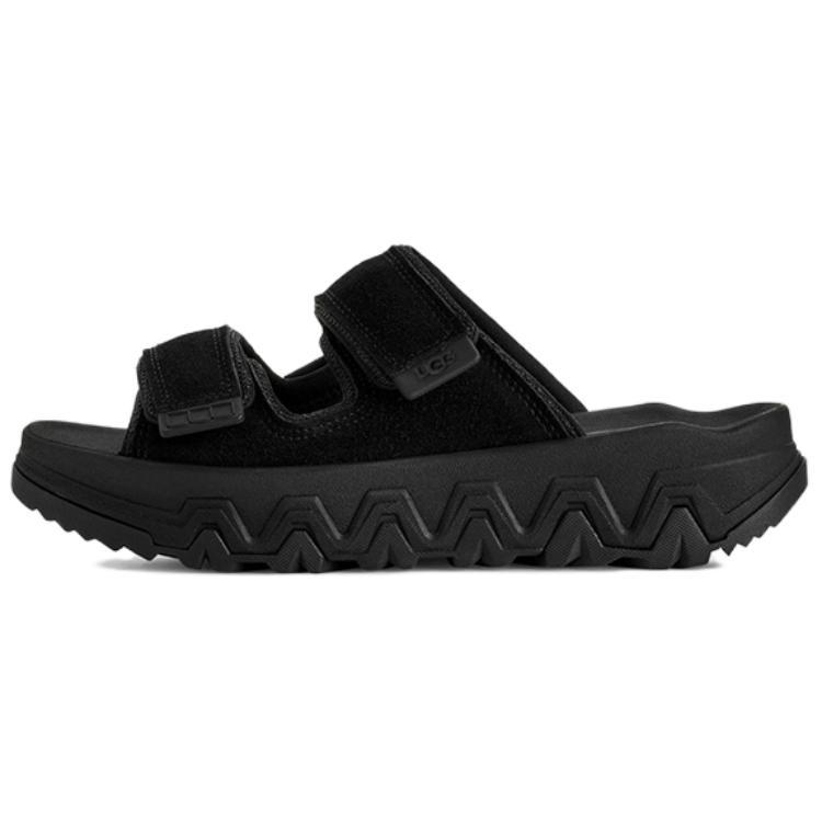 (WMNS) UGG CapTrail Strap Slide Black Women s 1167497-BLK EU 36