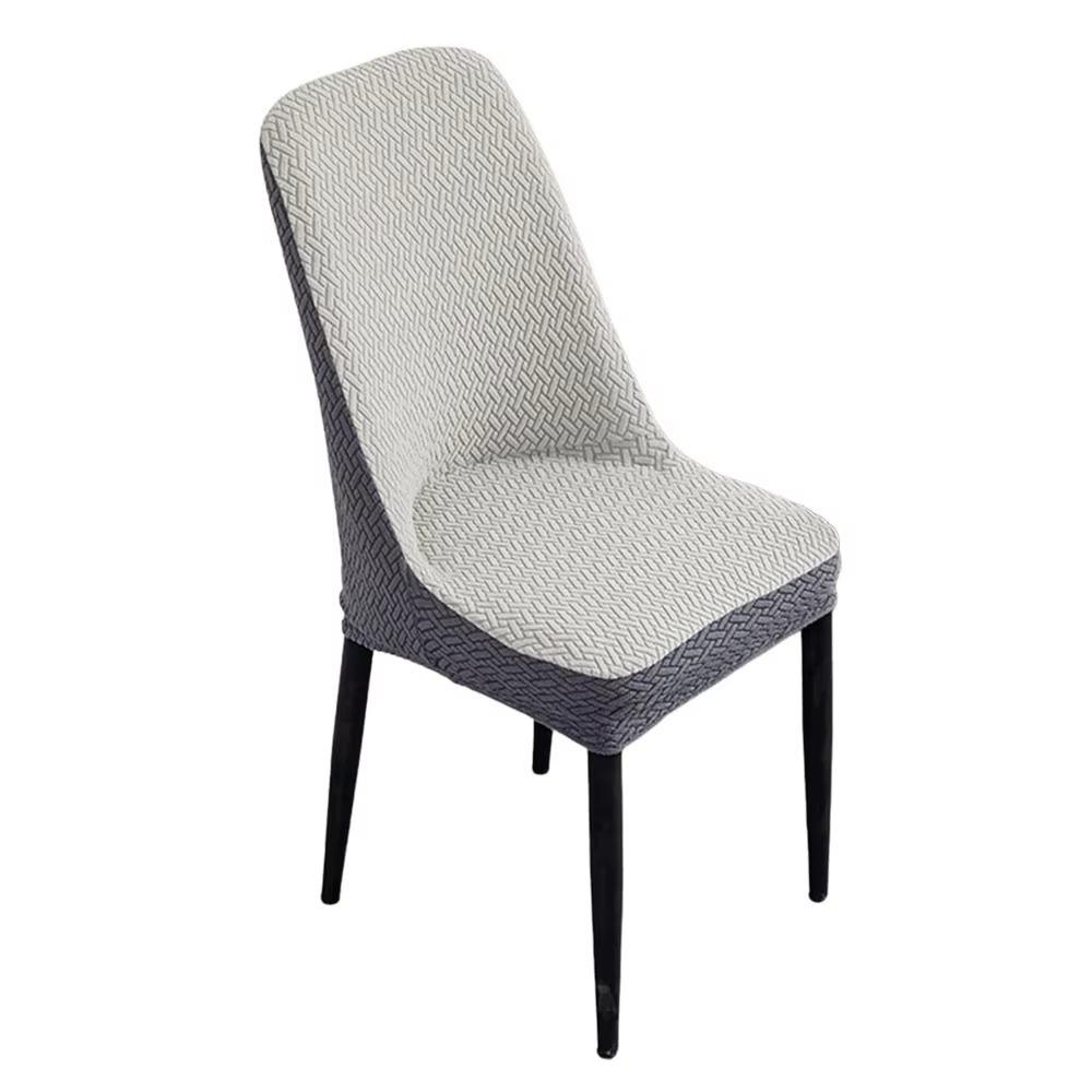Anti-slip Jacquard Dining Chair Cover High-elastic Integrated Seat Cover  Wedding Party