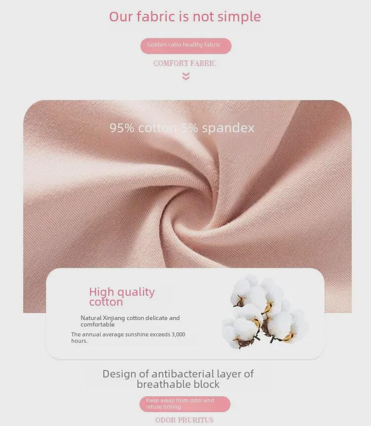 High Waist Cotton Briefs for Middle-aged & Elderly Women - Breathable, Comfortable, Hip Lifting & Abdomen Support.