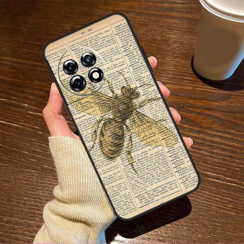 Bee Honey Case For OnePlus 13T 10T 8T 10R 13R 15 R 13 12 11 9 10 Pro Nord CE 5 2 3 4 Lite N20 N30 Cover
