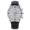 JYL Men's Watch Fashion Minimalist Quartz Leather Band