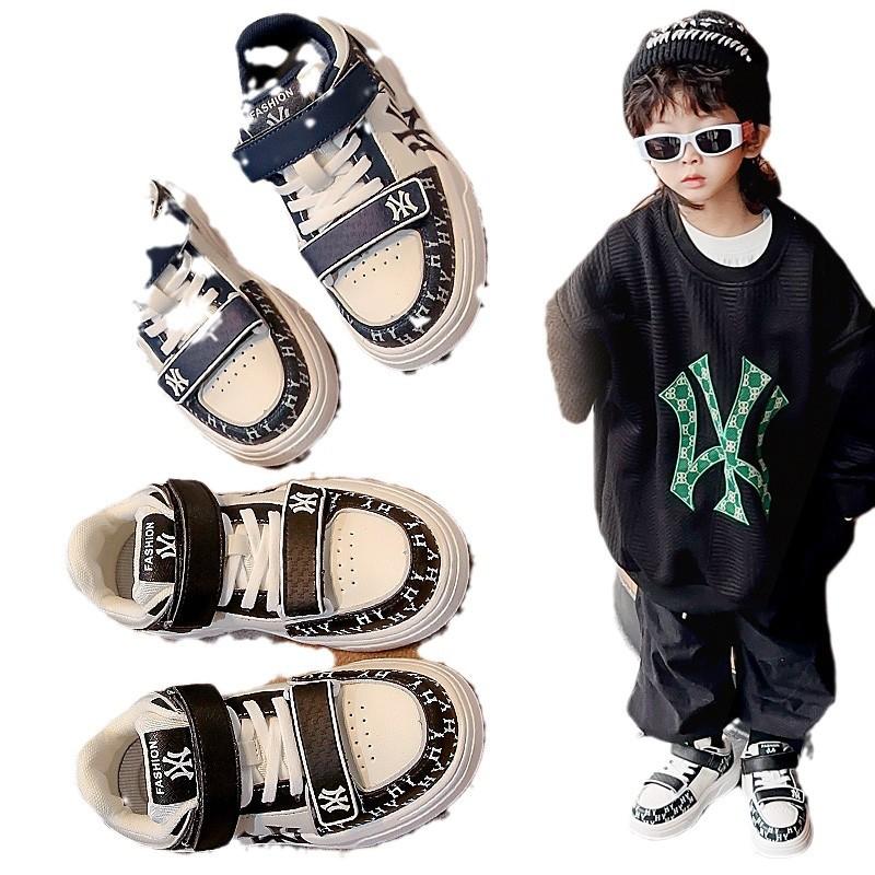 Children's Sports Shoes Autumn New Style Boys' Casual Shoes Lightweight Non-Slip Soft Sole Girls' Trendy Shoes