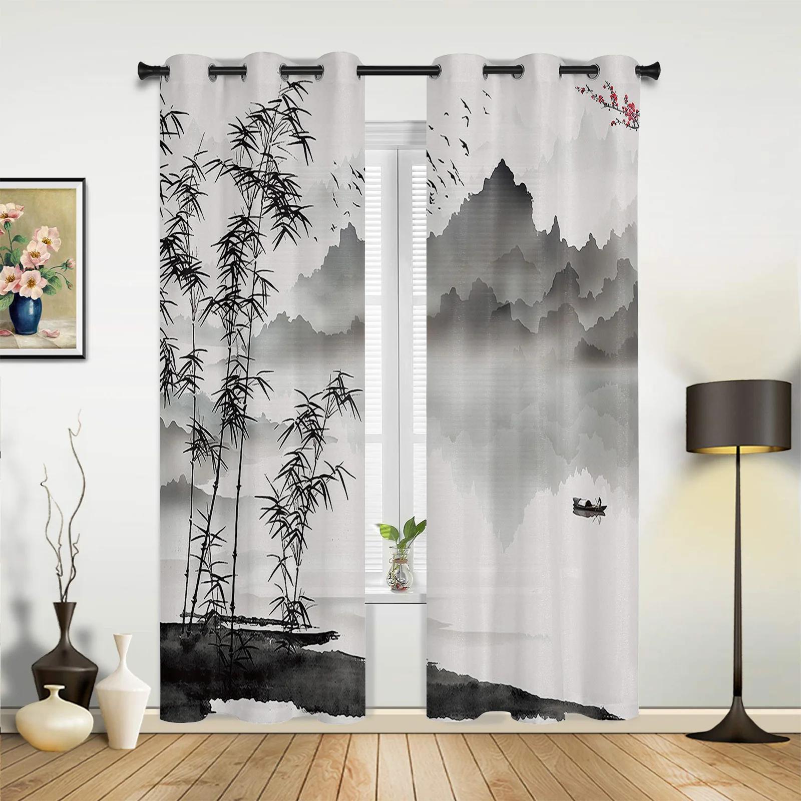 

Polyester Raft Yellow Window Curtains Home Decoration Living Room Treatments Drapes Cortinas Kitchen Bedroom Made Of Sitting Decor W100*H130(CM)-Rod Pocket&2PCS