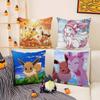 Pokemon Diamond Pearl Anime Plush Pillow Cover Soft Short Plush Cushion Cover For Sofa Bedroom Home Decor Gift