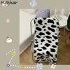 Decke Cartoon Ulzzang Design Kawaii Sofa Korallenfleece Weich Herbst Schlafzimmer Nickerchen Mode Mittagspause Ins Warm halten Reise Freizeit