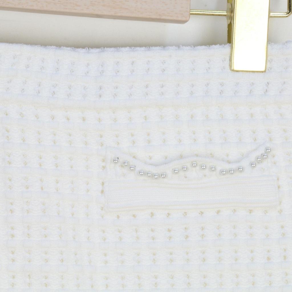 M Family Women's French Spring/Summer Socialite Knit Top & Skirt Set