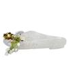 Beach jelly shoes fairy wind hollow flat crystal princess shoes soft sole one pedal fashion sandals flower rain shoes