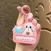 Lucky Cat Mini Musical Piano Keychain: Cute Backpack Pendant & Small Gift Ornament