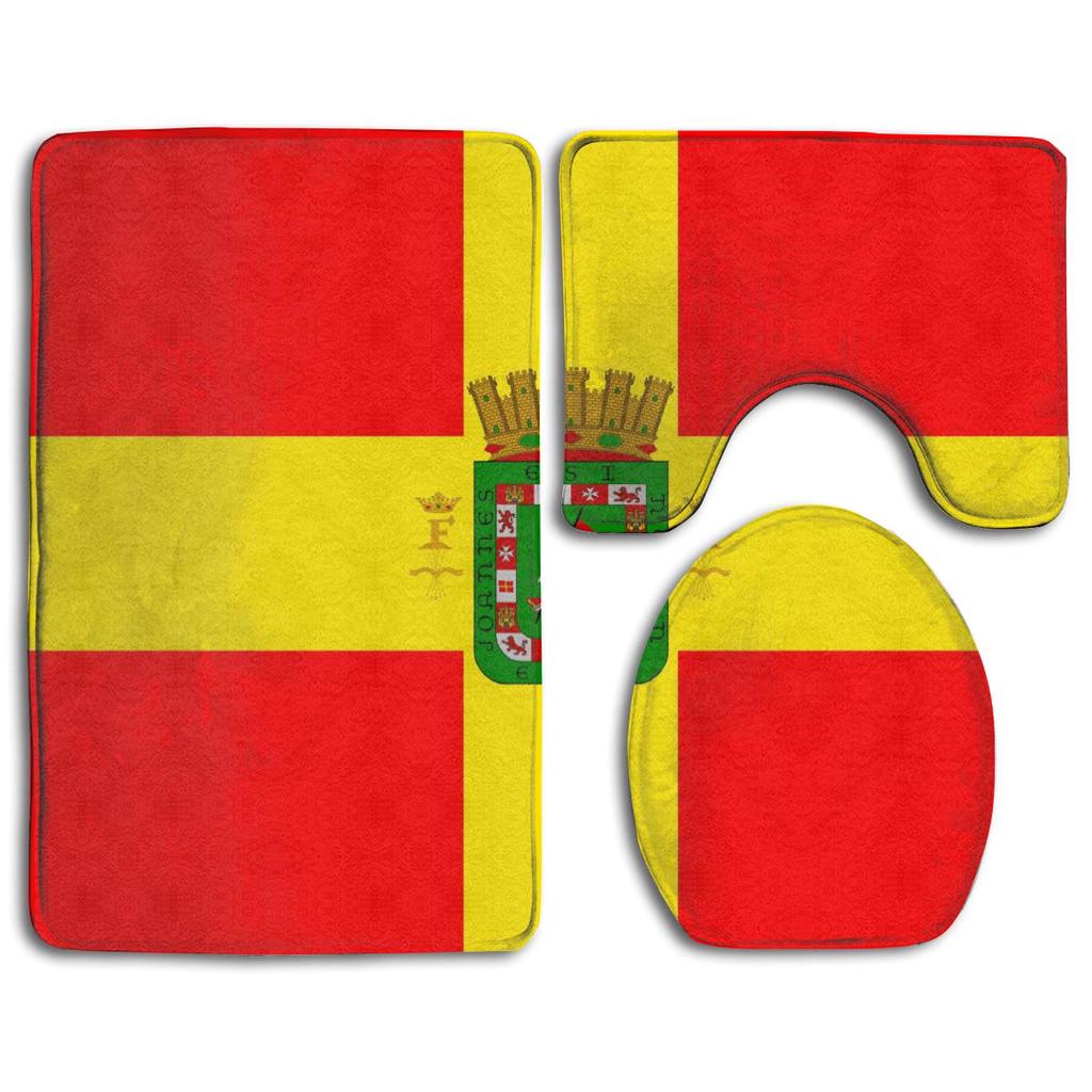 Puerto Rico Rug Buy Puerto Rico Shield 3 Piece Bathroom Rugs Set Bath Rug Contour Mat ...