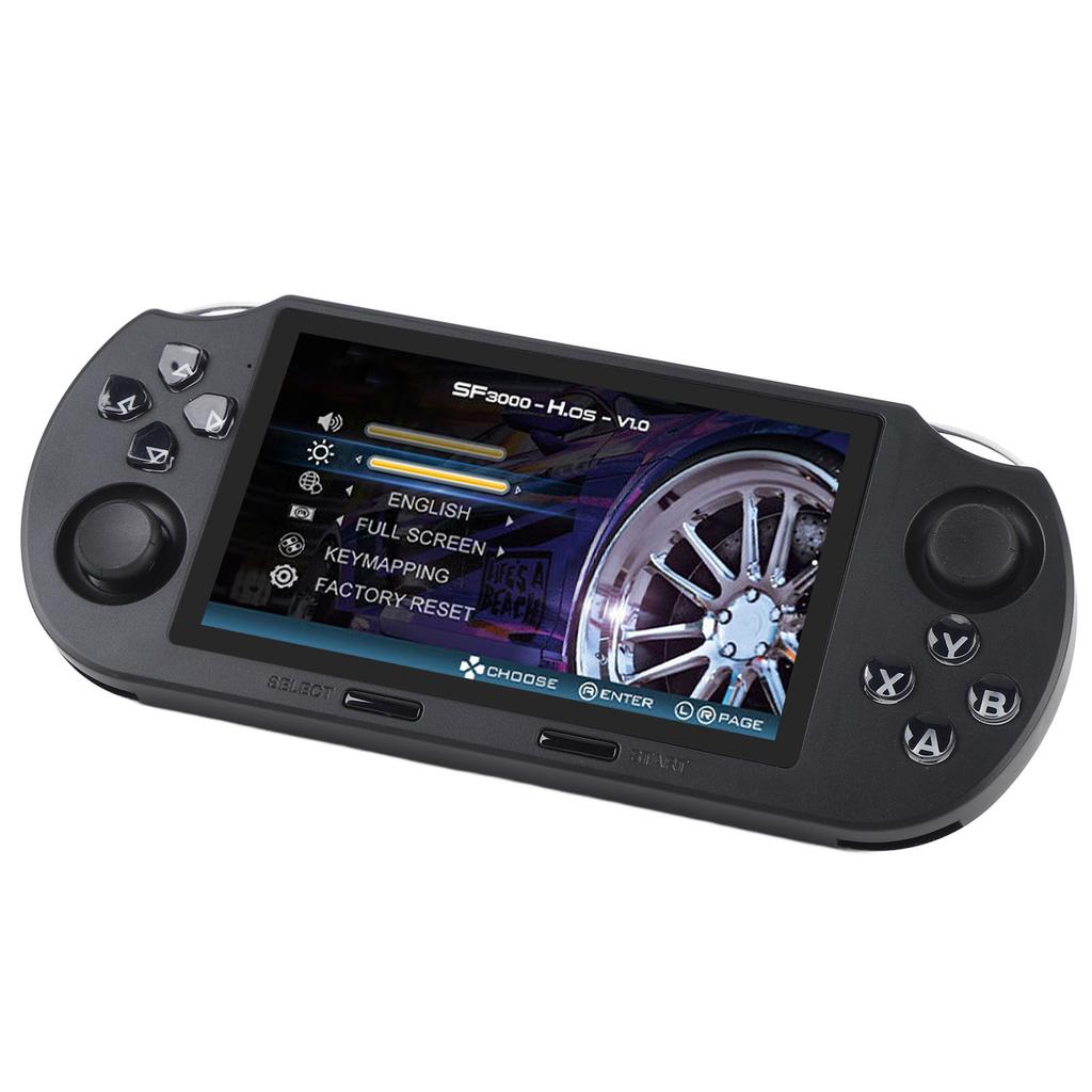 Handheld-Spielkonsole 4,5 Zoll 854x480 IPS-Bildschirm 64GB Retro Handheld-Spielkonsole Unterstützt 14