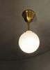 Interform LT-4304WH Rike Spotlight with Incandescent Bulb, White, Gold, Modern