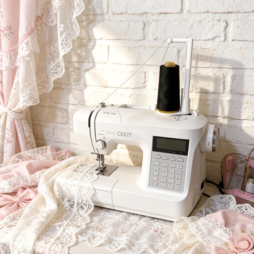 Sewing Machine Top Thread Holder, Vertical Large Thread Holder, Anti-tangling Thread Guide Device