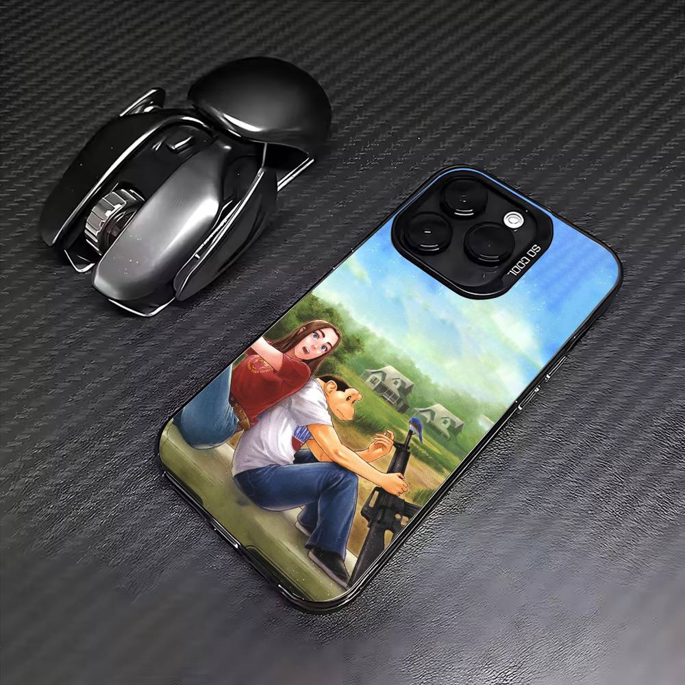 T-The Darwin Anime I-Incident  Phone Case For iPhone17,16,15,14,13,12,11 Plus,Pro Max Colored Silver Plated Inside Cover