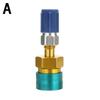 R1234YF Low Side Quick Connector For Car Airconditioning 14mm Female X 1/4" SAE Male Connector Adapter Tool