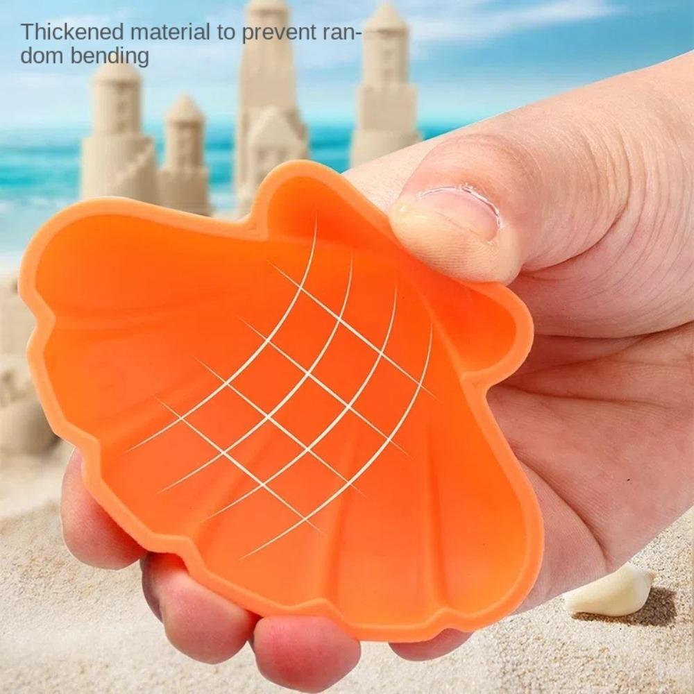8pcs Set Plastic Beach Sand Toys Starfish Whale Mold 3-10 Age Range Sand Castle Kit with Bucket Octopus Sand Molds
