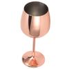 Metal Wine Glass Champagne Glass Cup Stainless Steel Cold Insulation Home Decoration