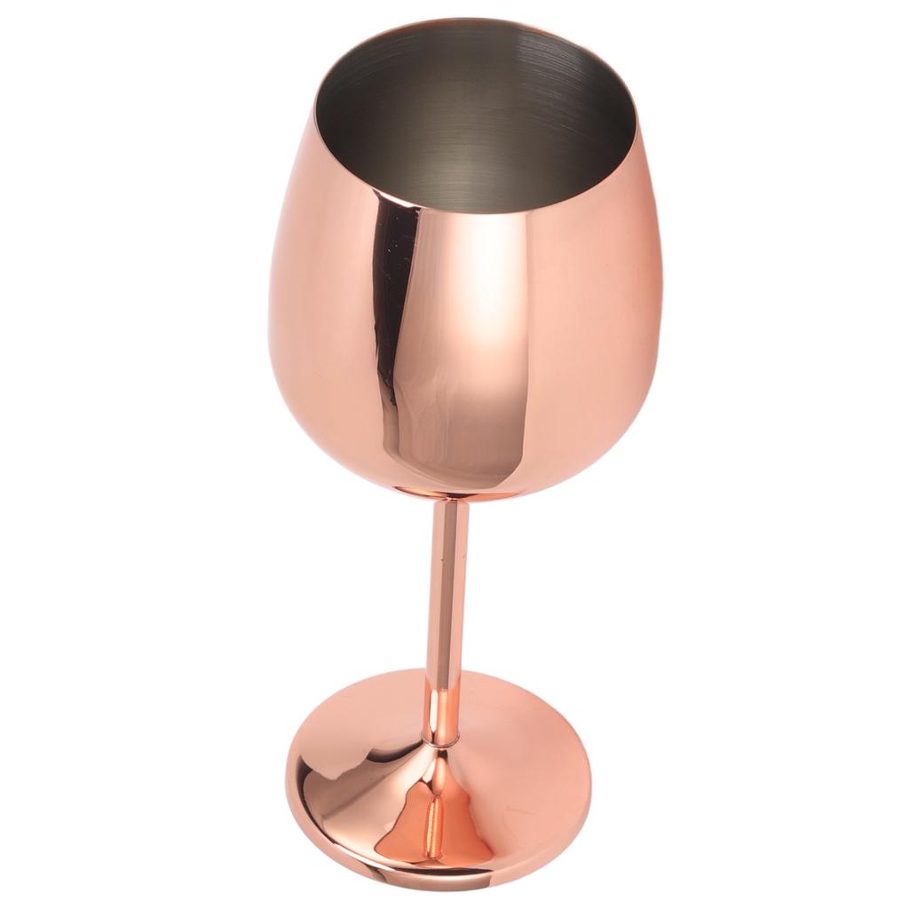 Metal Wine Glass Champagne Glass Cup Stainless Steel Cold Insulation Home Decoration