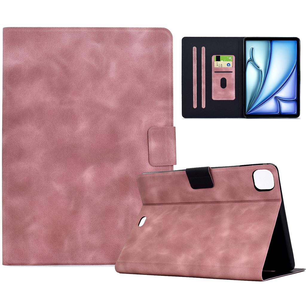 Tablet Case For iPad Air 11 /(2024)/Air (2022)/(2020)/Pro 11 (2022)/(2021)/(2020)/(2018) , PU Leather Cover with Card Slots