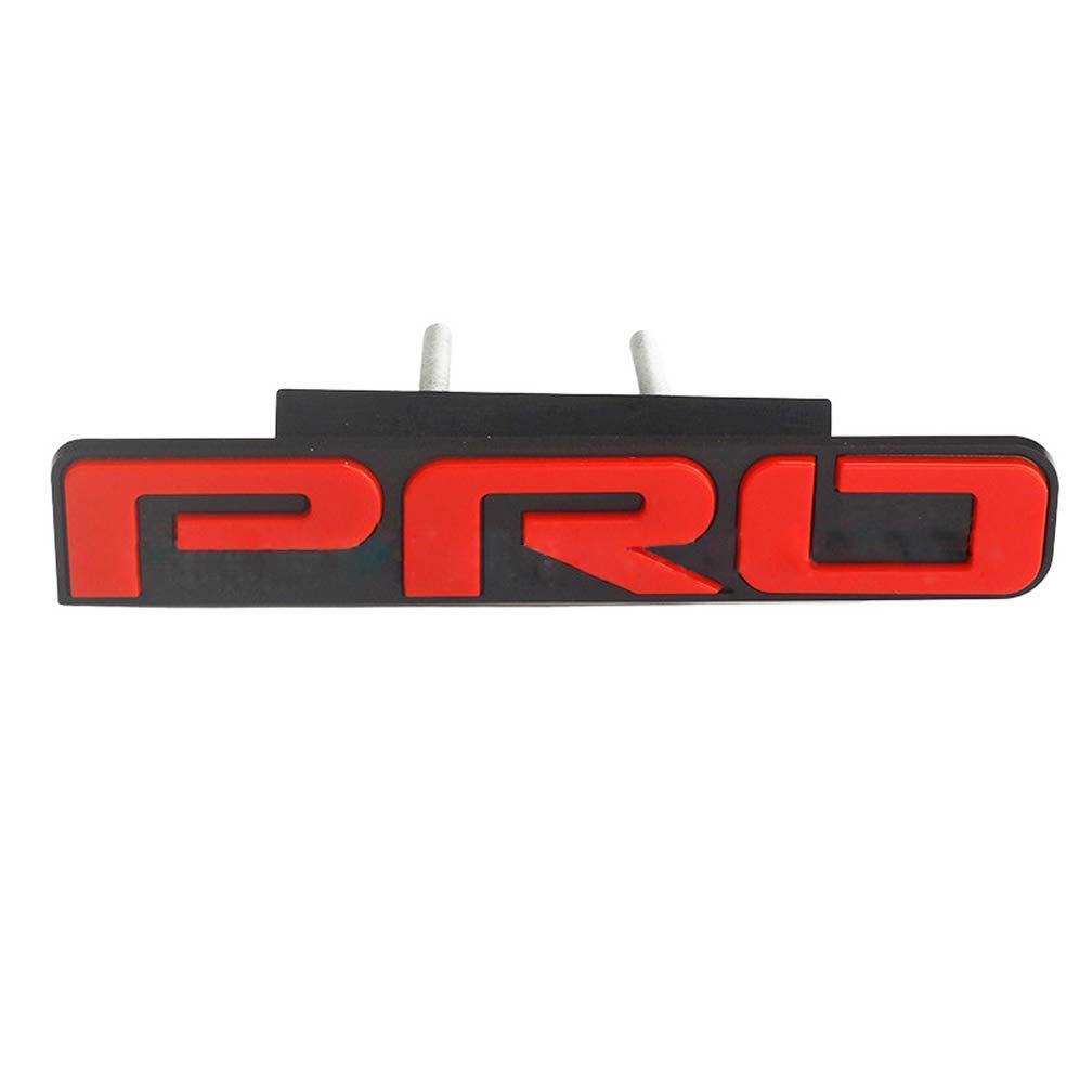 LJTsheng TRD PRO Front Grille Insert Emblem Badge 5 9/16" 3D Grille Decoration Nameplate