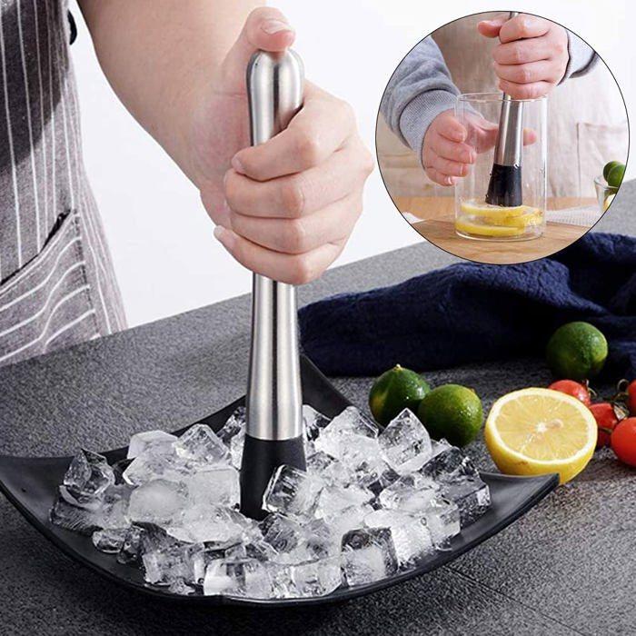 Set Accessoire Cuisine - HUYIWEI - Cocktail Set - Acier Inoxydable - 5 Pièces - Facile À Utiliser