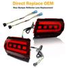 Authentic For Toyota Land Cruiser Prado 150 LC150 FJ150 GRJ150 2010- Rear Bumper Reflector LED Car Tail Lamp Brake Turn Ligh