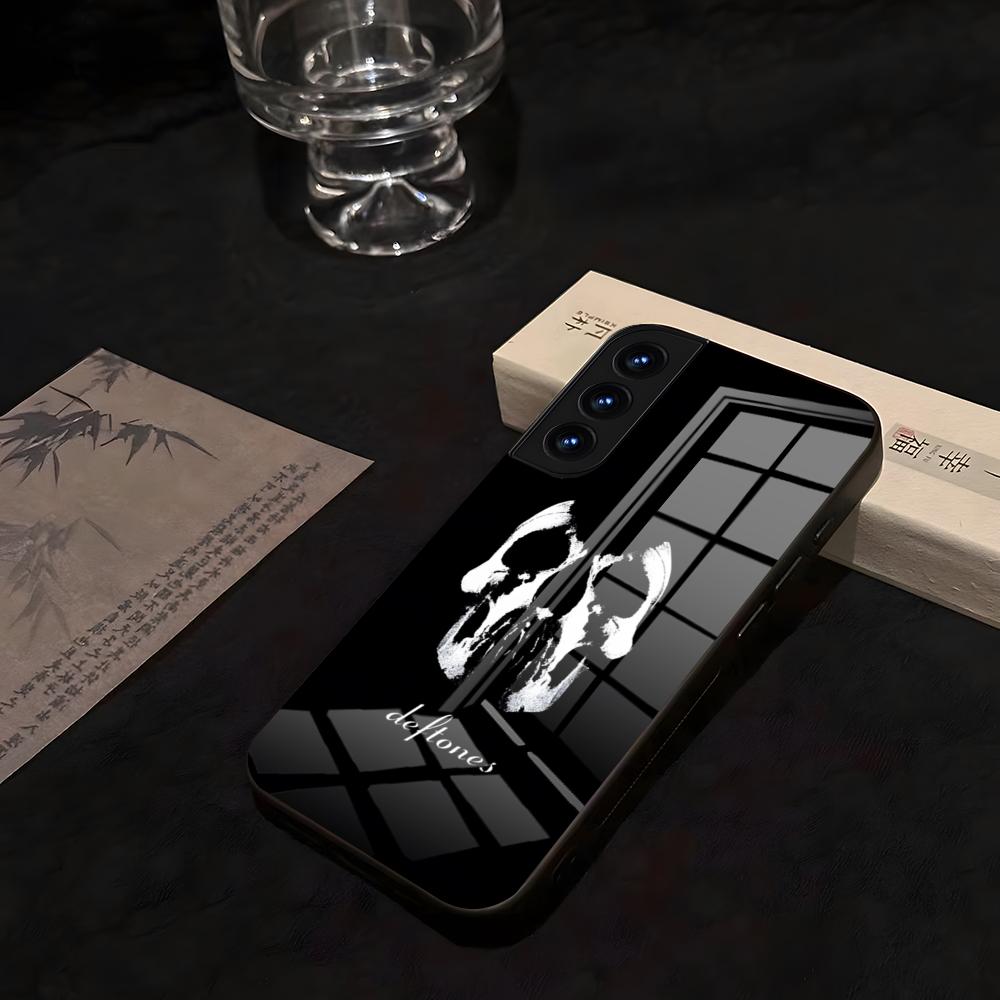 

Модный Чехол Deftones для Телефона Samsung S 25 26 24 23 22 21 Ultra 10 Plus A16 Pro Fe 20 Note 34 S30 Стекло Ударопрочный Samsung s22ultra