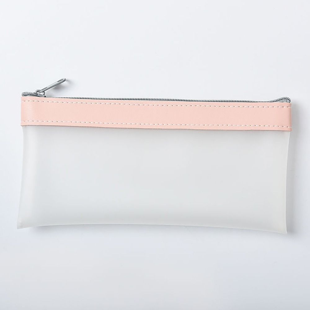 2Pcs Simple Pencil Bag Stationery Box Stationery Organizer Holder Durable School Cases