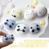 PNHAEH Squishy Silicone UV Resin Animal Face 3D Handmade Cute Clay Reusable Mold Set Molds, Molds, Molds, Bear, Panda, Pig, Fish, Kitten, Puppy,